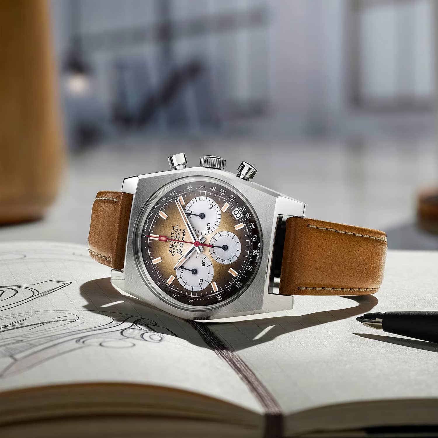 Chronomaster Revival A385 El Primero 400 37mm - Görsel 2