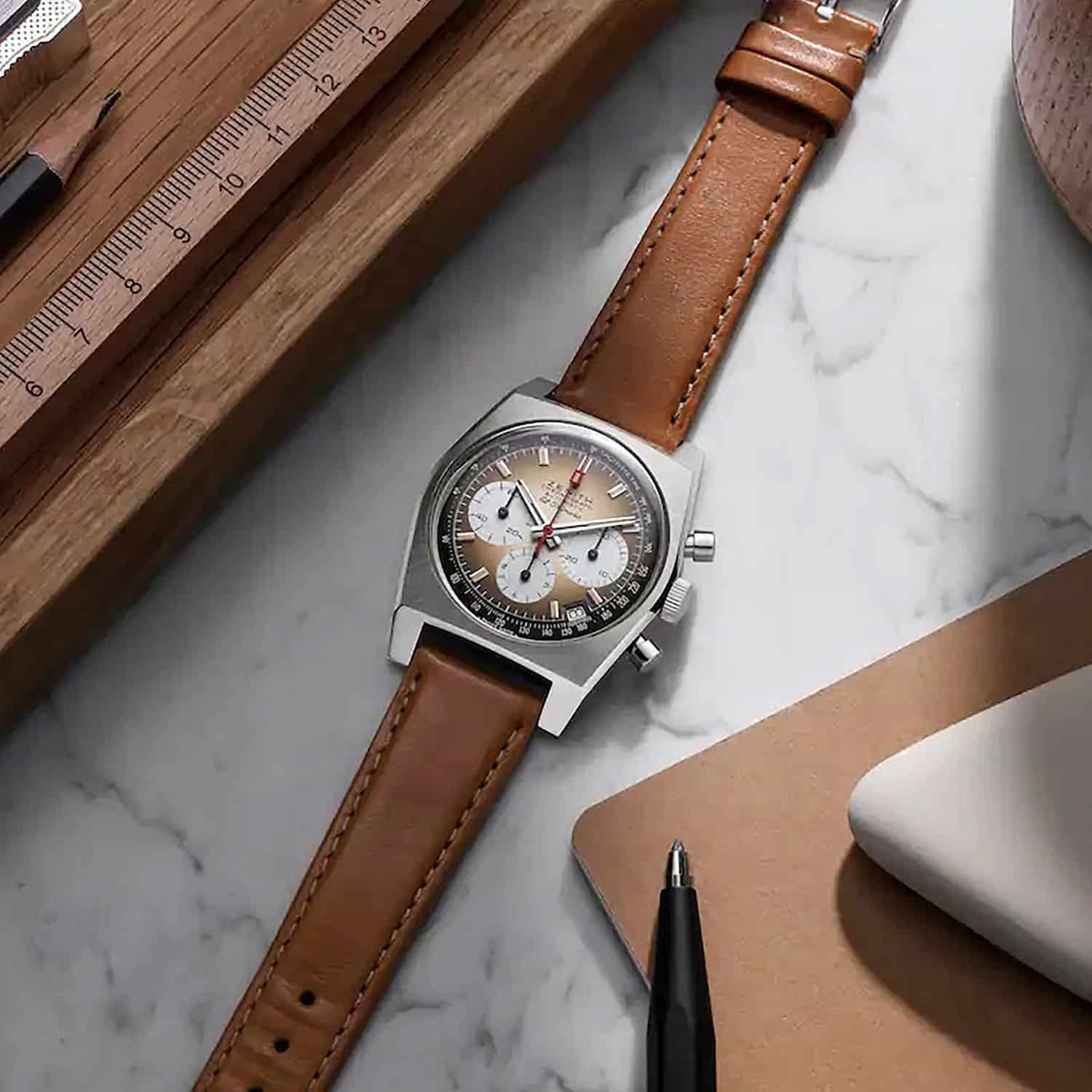 Chronomaster Revival A385 El Primero 400 37mm - Görsel 3