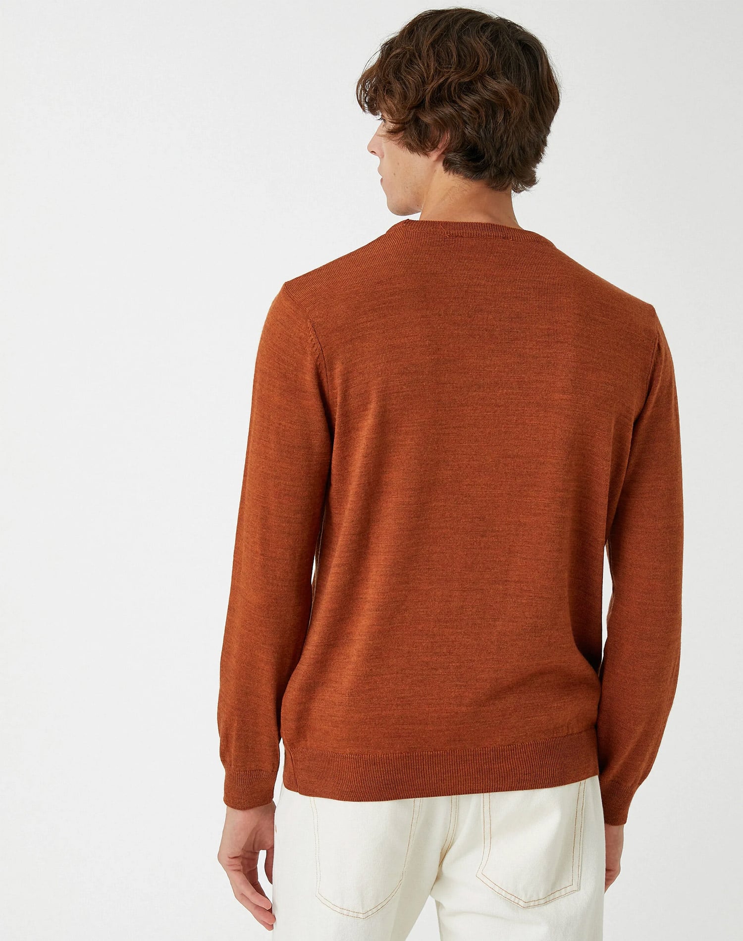 Gray Knitwear Sweater Crew Neck - Görsel 4
