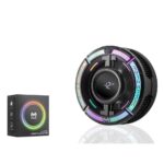 HADRON CX15 Manyetik Telefon Soğutucu Fan 15W RGB Isı Göstergeli Siyah