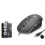 NODAR G402 RGB Gaming Mouse 7200 DPI 7 Tuş 1000Hz Siyah