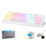 GOOD PRO G500XW Mekanik Gaming Klavye Blue Switch RGB 104 Tuş Beyaz