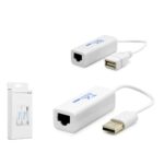 HADRON HDX1346 USB RJ45 Extender Uzatıcı Seti 200 m Beyaz