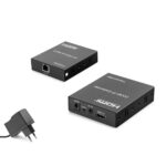 HADRON HDX1349 HDMI IP Extender IR 1080p 60 Hz 200 m Siyah