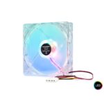 HADRON HDX1502 Kasa Fanı LED 120 mm Şeffaf