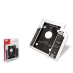 HADRON HDX1754 HDD SSD Caddy Kızak SATA 12.7 mm Gümüş