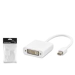HADRON HDX7769 Mini DisplayPort to DVI Görüntü Dönüştürücü 1080p Beyaz