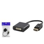 HADRON HDX7772 DisplayPort to DVI Görüntü Dönüştürücü 1080p Siyah