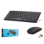 HADRON HR839 Kablosuz Smart Klavye Mouse Seti 1600 DPI Siyah