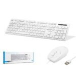NODAR KM8520 Klavye Mouse Seti 1200 DPI Beyaz