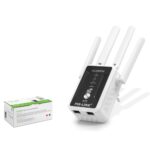 PIXLINK AC32Q WiFi Repeater Router Access Point AC3800 Dual Band 5 GHz Siyah Beyaz