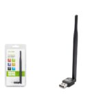 PIXLINK UW10T USB WiFi Adaptörü 150 Mbps 2.4 GHz 8818 Chipset Siyah