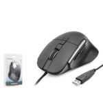 NODAR ND1209B USB Ergonomik Ofis Mouse 3600 DPI 7 Tuş Siyah