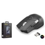 MKESPN W13 Dual Mode RGB Gaming Mouse 2.4 GHz Bluetooth 10000 DPI 10 Tuş Makro 1000Hz Siyah