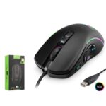 MKESPN X9 RGB Gaming Mouse 12800 DPI 10 Tuş Makro 1000Hz Siyah
